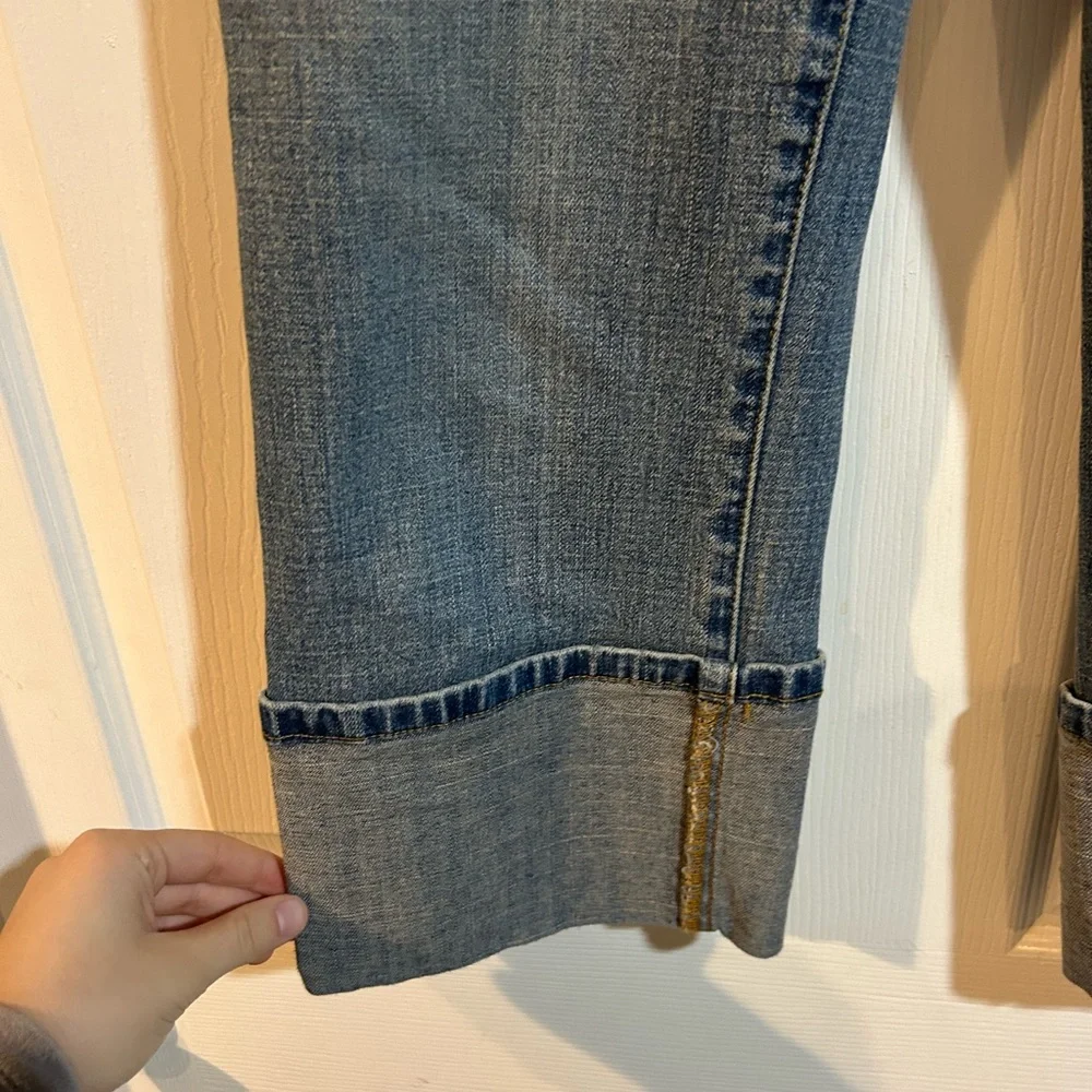 Michael Kors Studded Cropped Capri Jeans